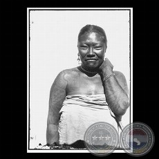 ESCLAVA PINTADA - TRIBU CHAMACOCO - Fotografía de GUIDO BOGGIANI